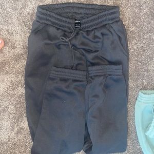 charcoal gray joggers